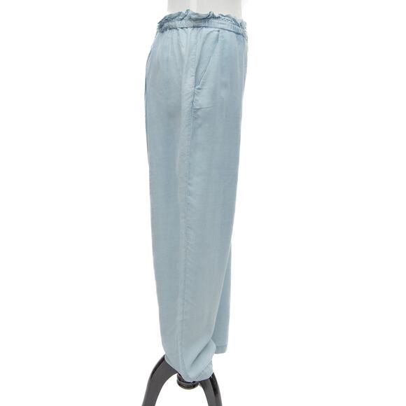 Vince Camuto Paper Bag Waist Pants In Artic Surf Size XL - Picture 4 of 13